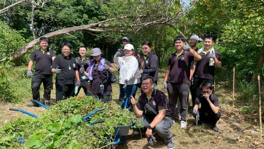 攜手守護生態，科宇員工於州仔濕地合力清除外來種